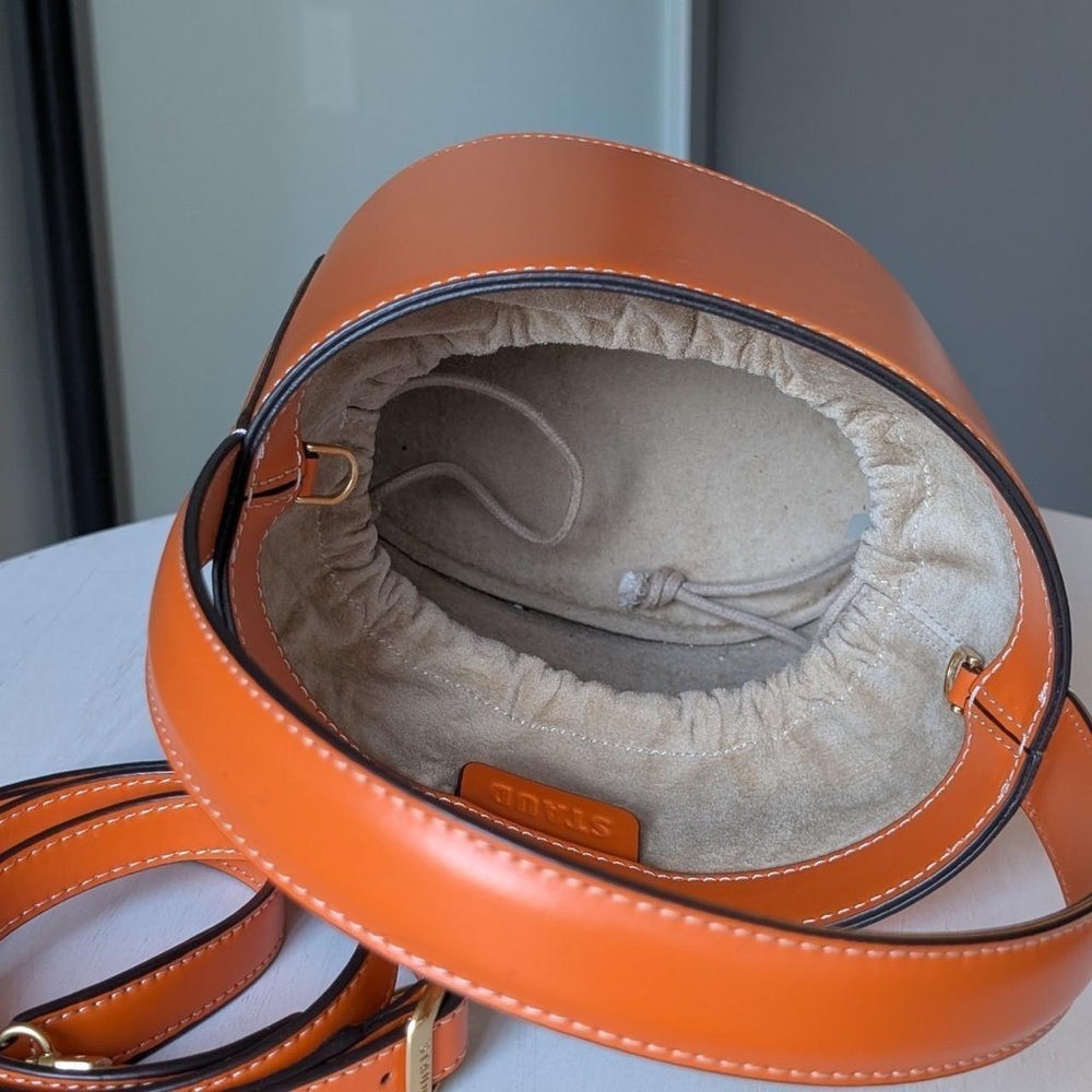 STAUD Vibrant Orange Shoulder Bag - Picture 4 of 5